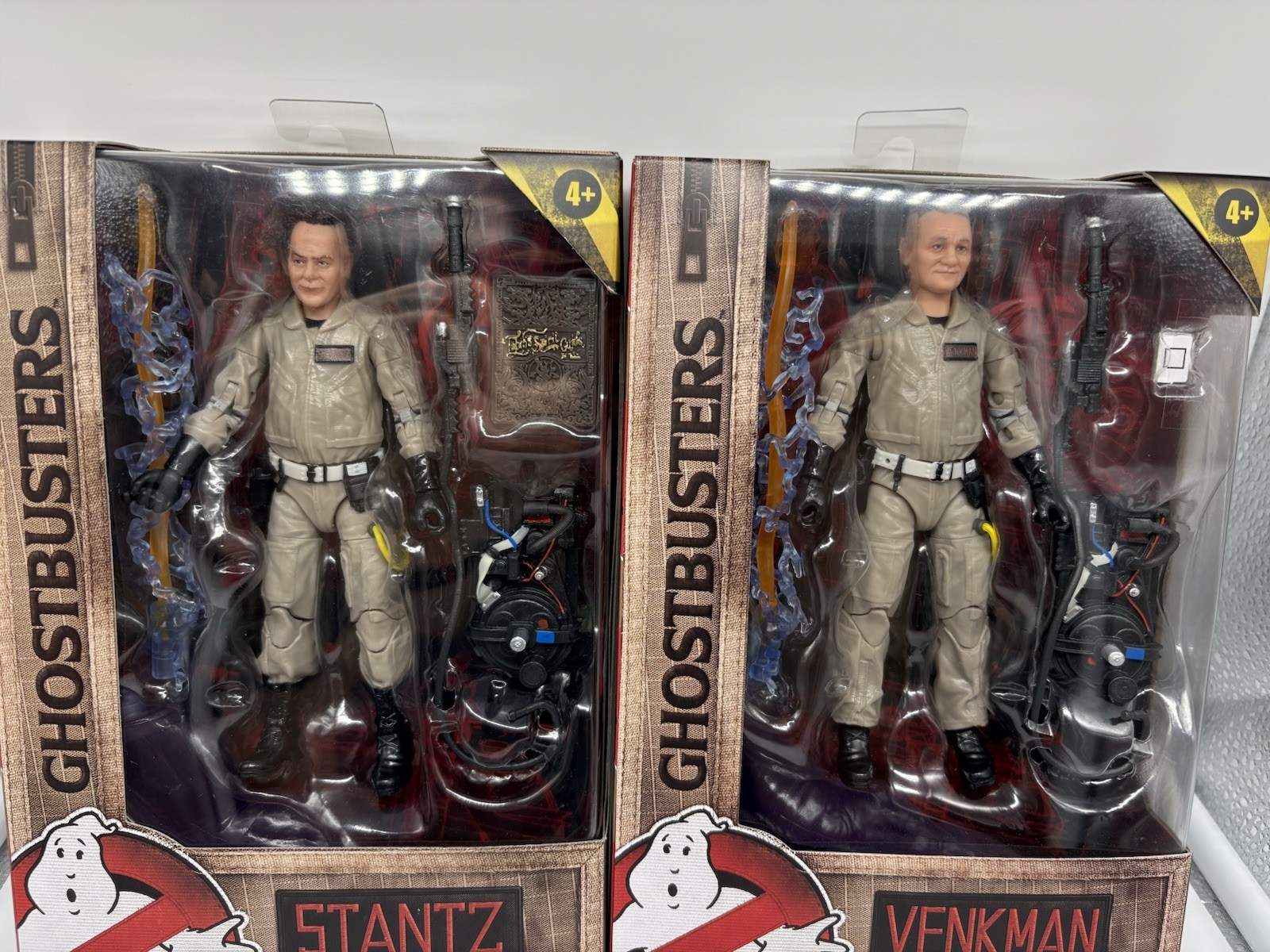 Hasbro Ghostbusters Plasma Series: Afterlife Peter Venkman & Stantz Figure Lot