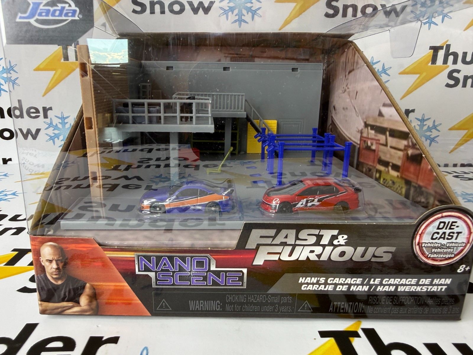 Fast & Furious Die Cast Nano Scene Han&rsquo;s Garage
