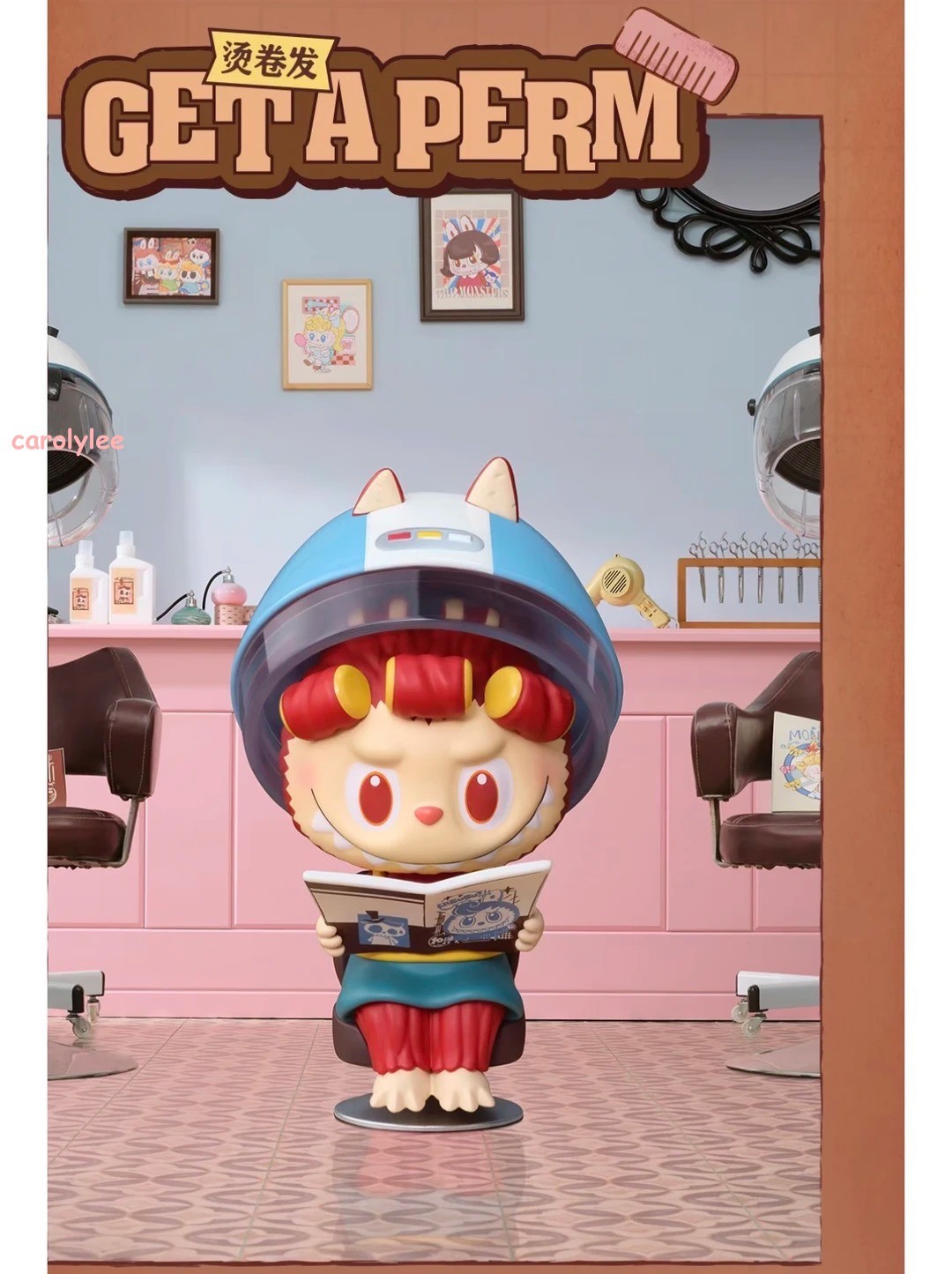 Hair Salon Series The Monste Blind Box Confirmed Figure Toy Gift Authentic