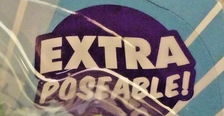 ALIEN Action Bendable (Extra) Posable Figure 4&Prime; Recommend: Age 3+ NJ Croce Co.!!
