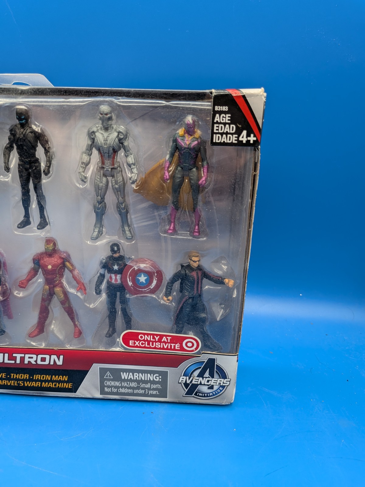 2015 Marvel MiniVerse 3&Prime; Avengers Vs Age Of Ultron Target Set of 9 Figures NIB