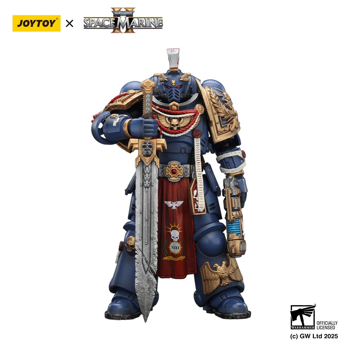 JOYTOY 1:18 action figures Warhammer 40K Ultramarines Relic Primus Armour