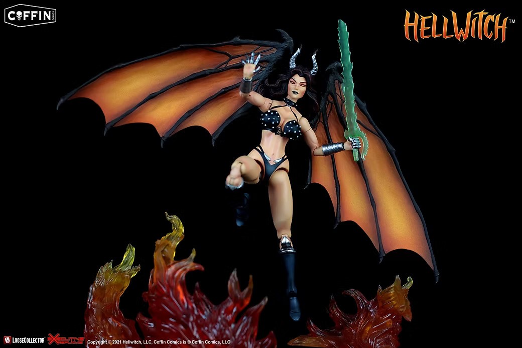 SEXY HELLWITCH 1/12 ACTION FIGURE Executive Replica $30.00 OFF SALE