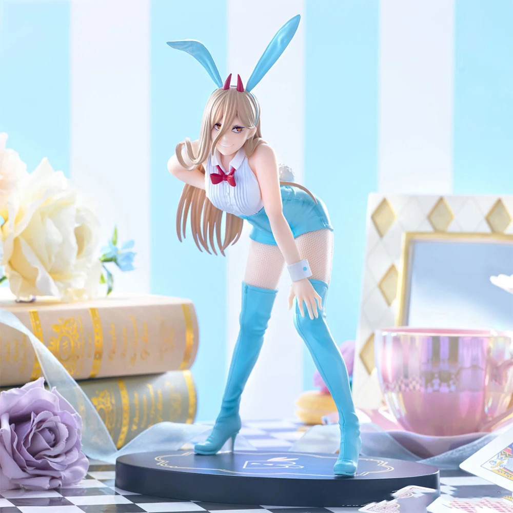 20cm Chainsaw Man Anime Figure – Power Bunny Girl PVC Toy for Collection & Decor