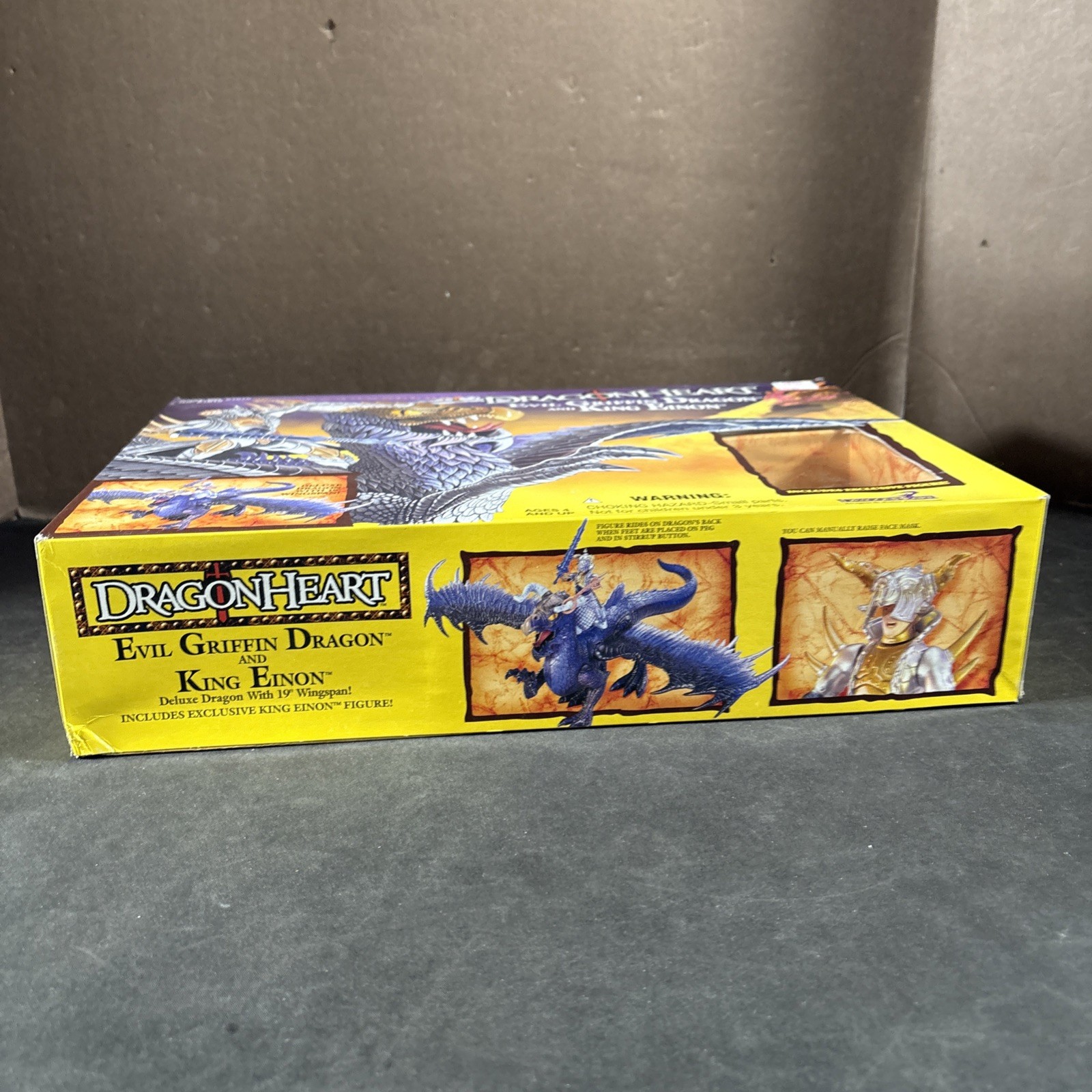 EVIL GRIFFIN DRAGON KING EINON DRAGONHEART ACTION FIGURE BOX SET NEW FANTASY