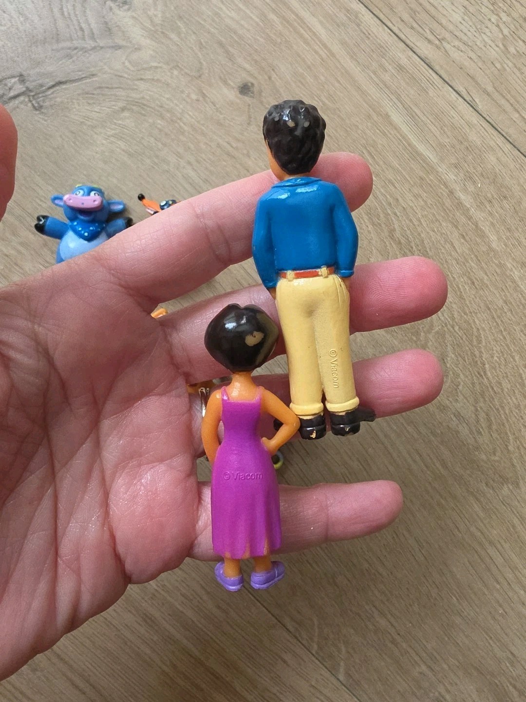 Dora The Explorer Parents Misc Figures Mini Plastic Pvc Swiper Jaguar