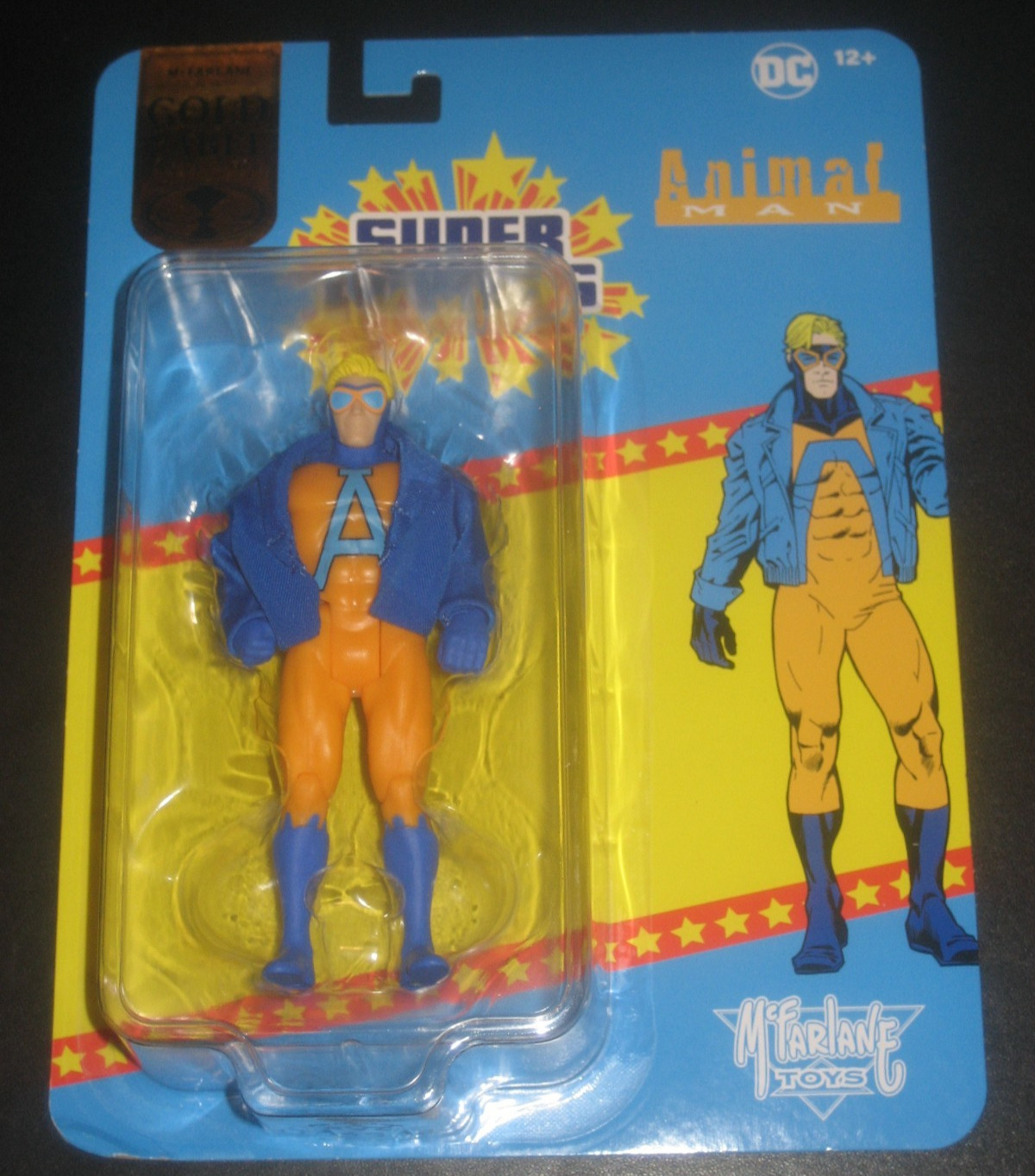 DC Super Powers McFarlane Gold Label Animal Man Wave 11