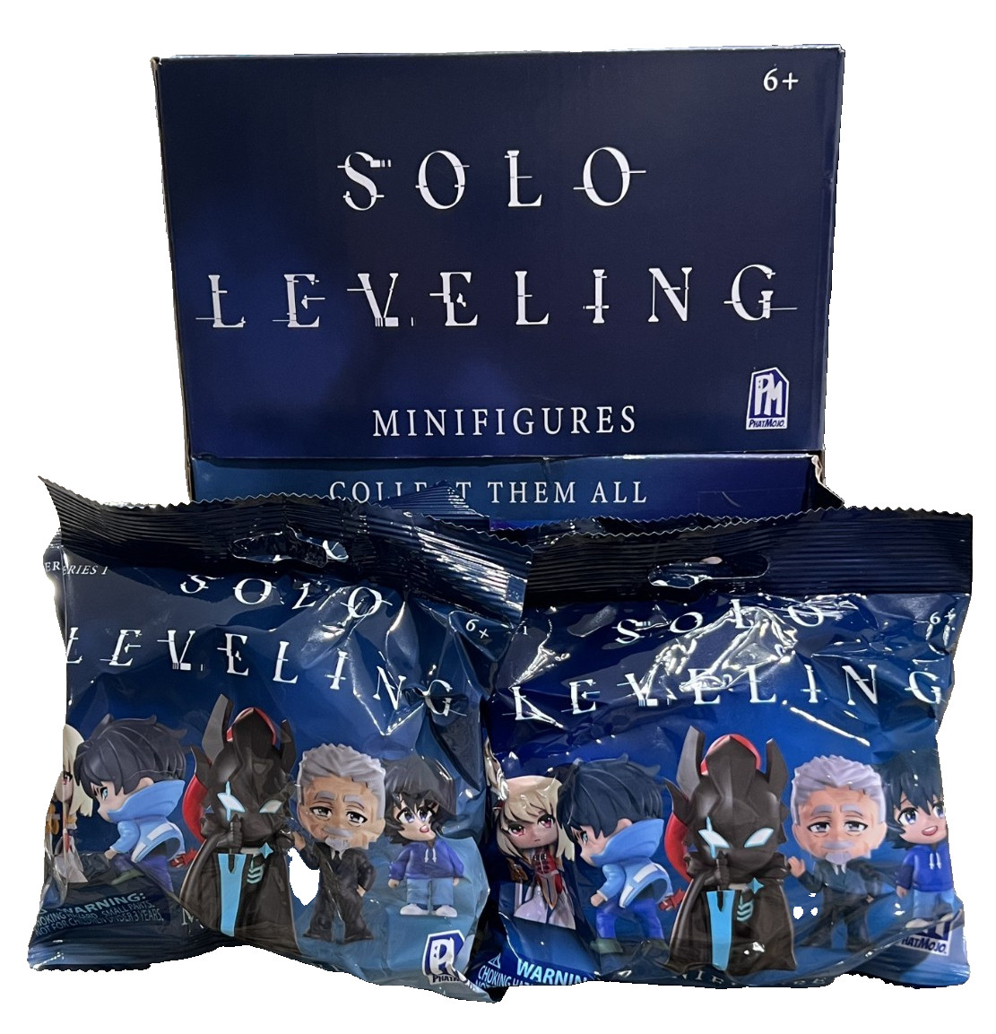 4x SOLO LEVELING BLIND BAG FIGURES SUNG JIN-WOO IGRIS SEALED IN HAND EXCLUSIVE