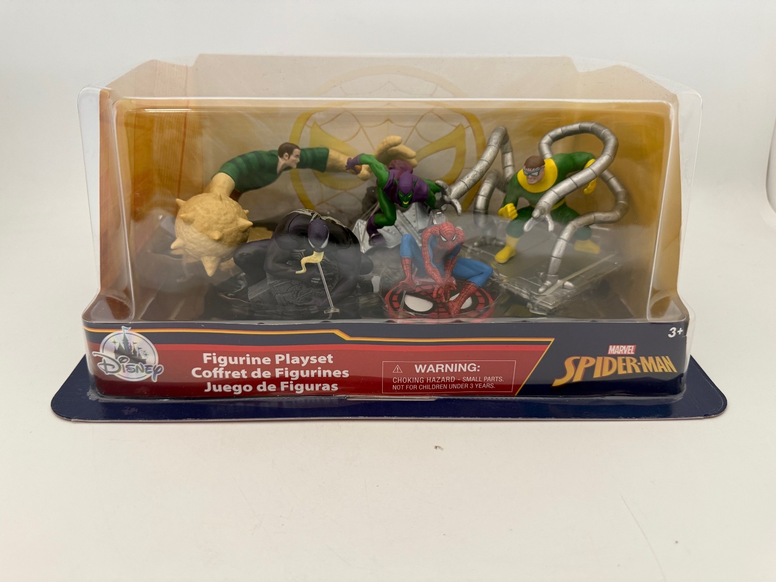 Disney Store Marvel Spider-Man Figurine Playset (Target Exclusive) NEW!!