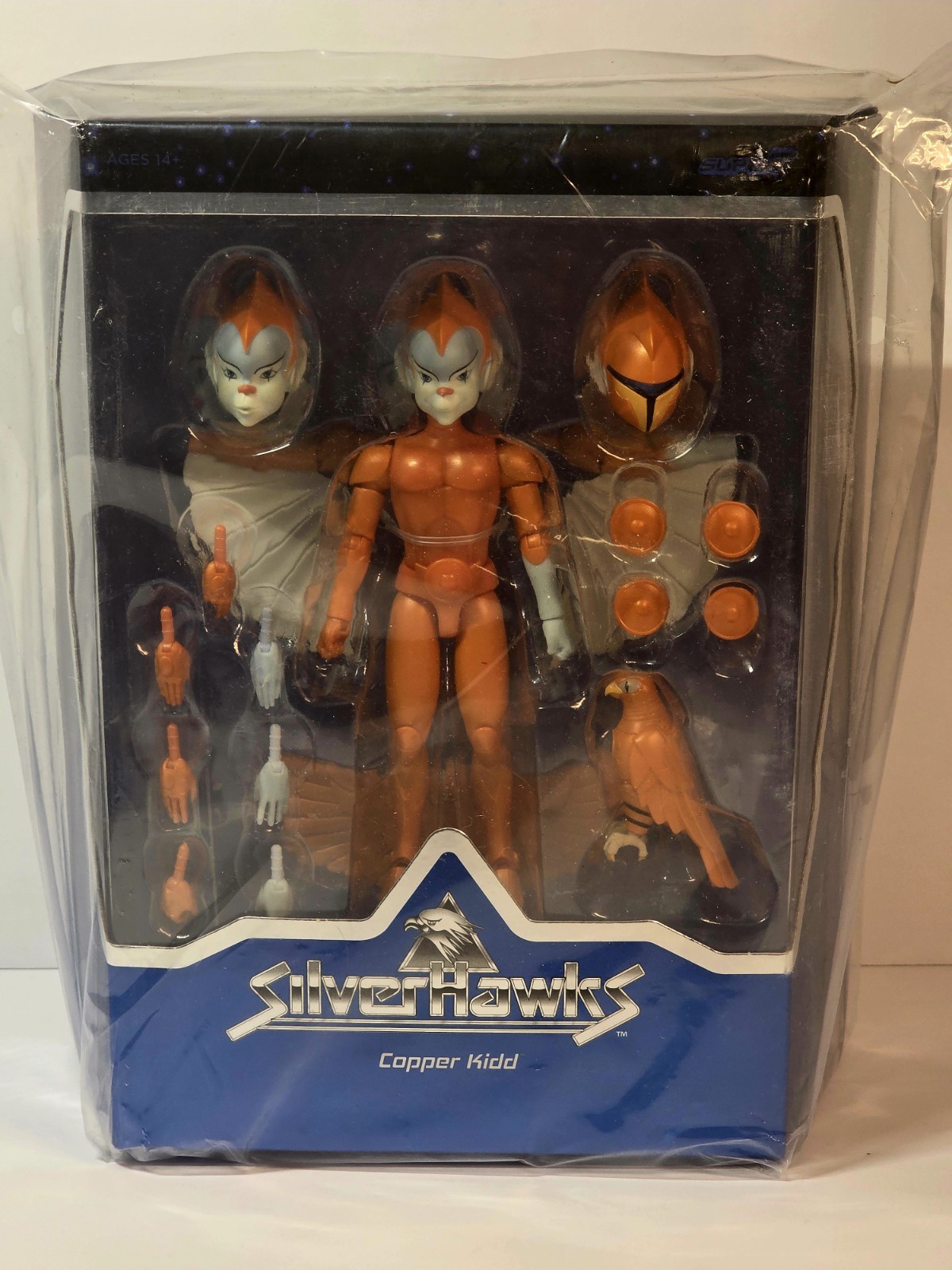 SUPER7 ULTIMATES SILVERHAWKS FIGURE COPPER KIDD VERSION NEW IN BOX