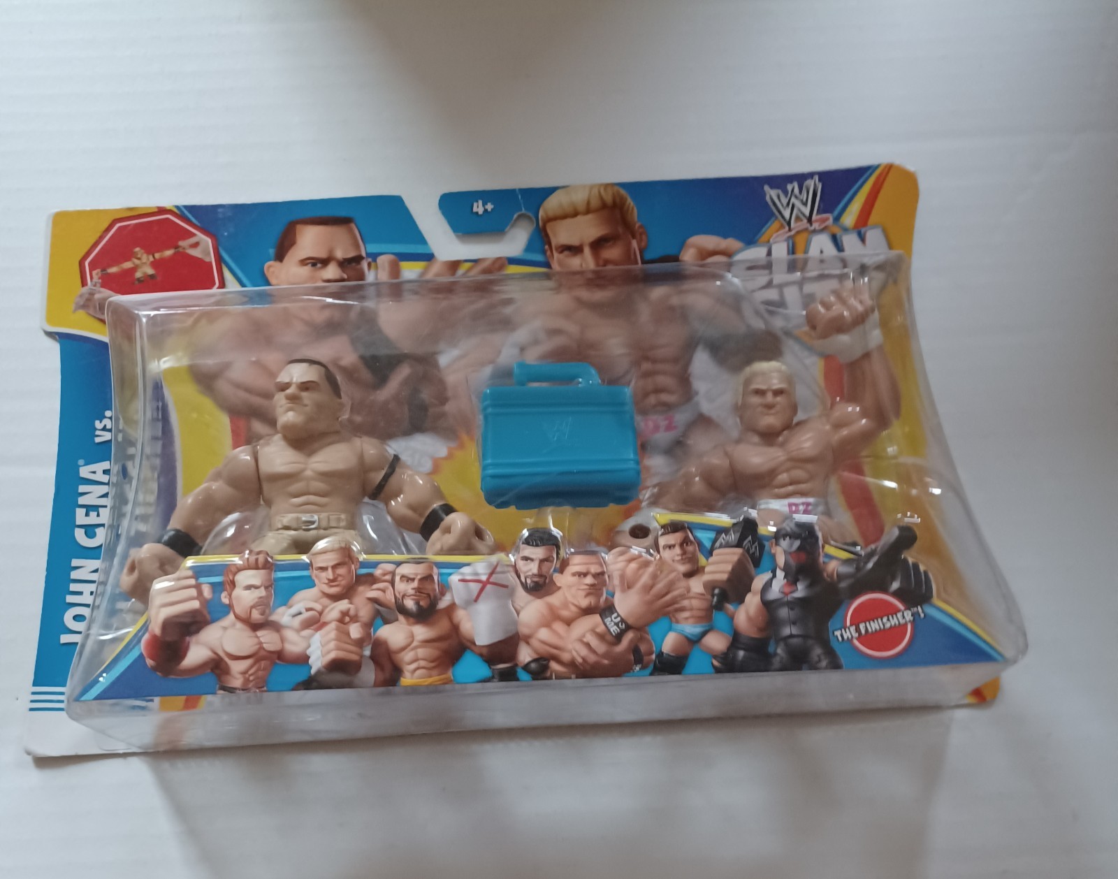 wwe mattel slam city john cena dolph ziggler 2 pack figures misb