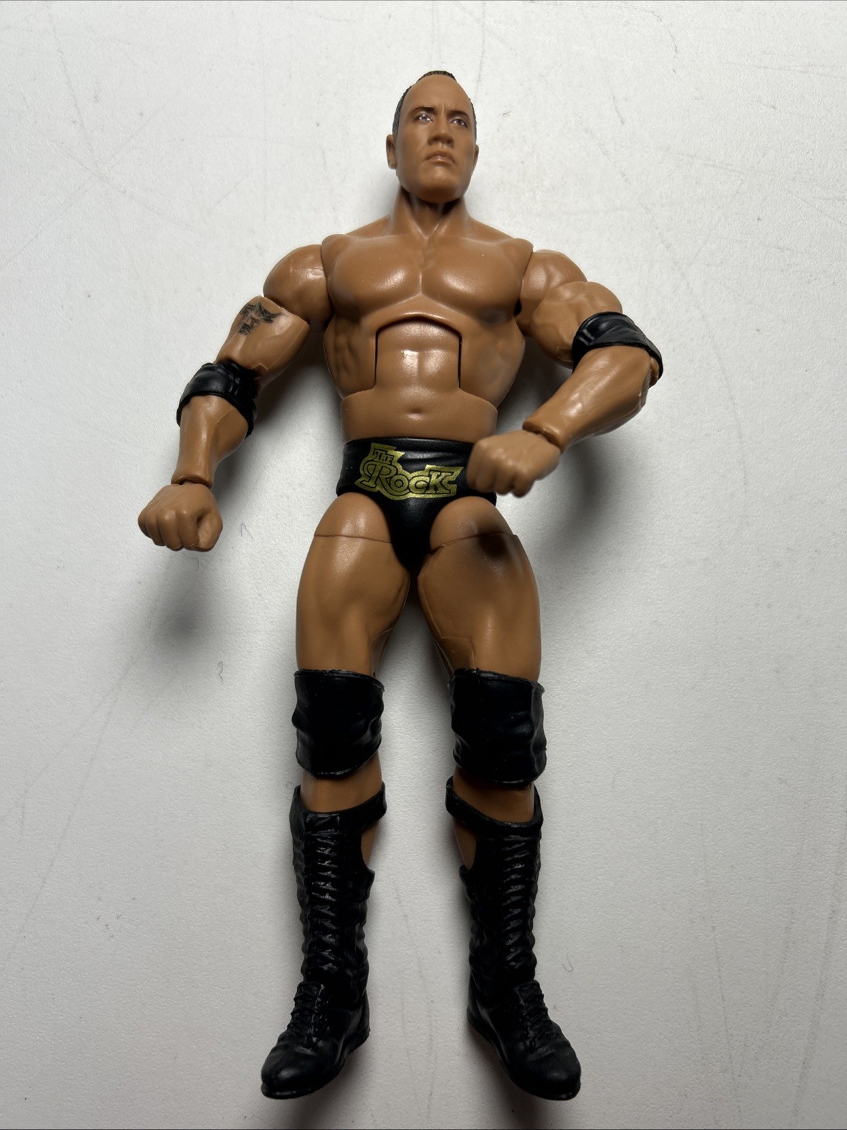 WWE WrestleMania 39 Elite The Rock Action Figure (Comes As Shown)