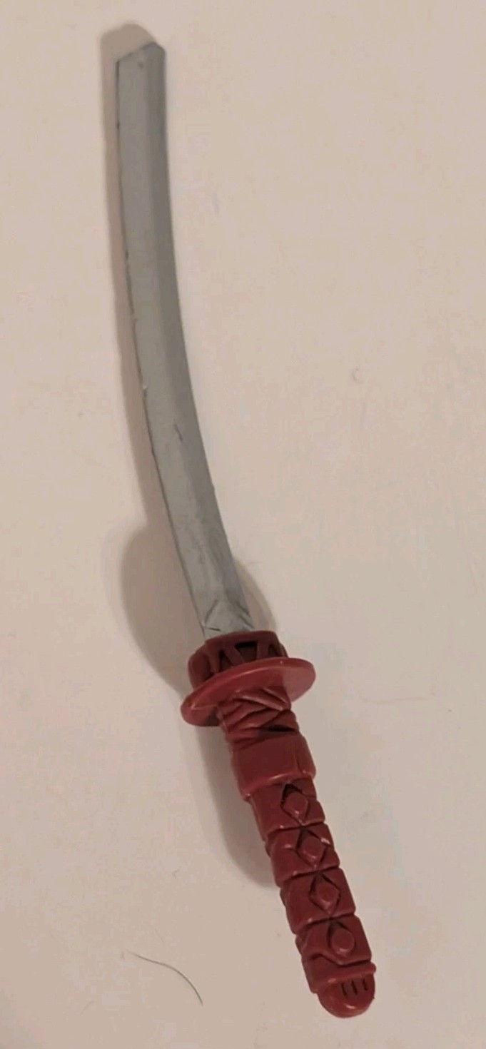 TMNT Turtle in Turtle Leonardo Battle Castle Playset Sword Katana accessory part