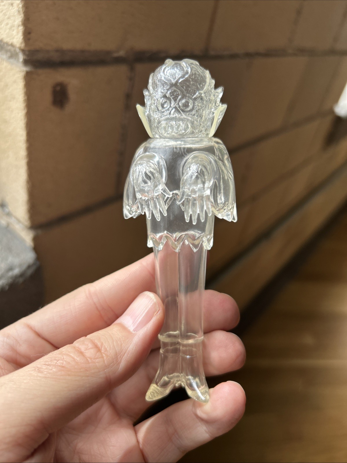Craig Gleason Ghoul Sofubi Blank Clear Edition Vinyl Figure Justin Ishmael ISH