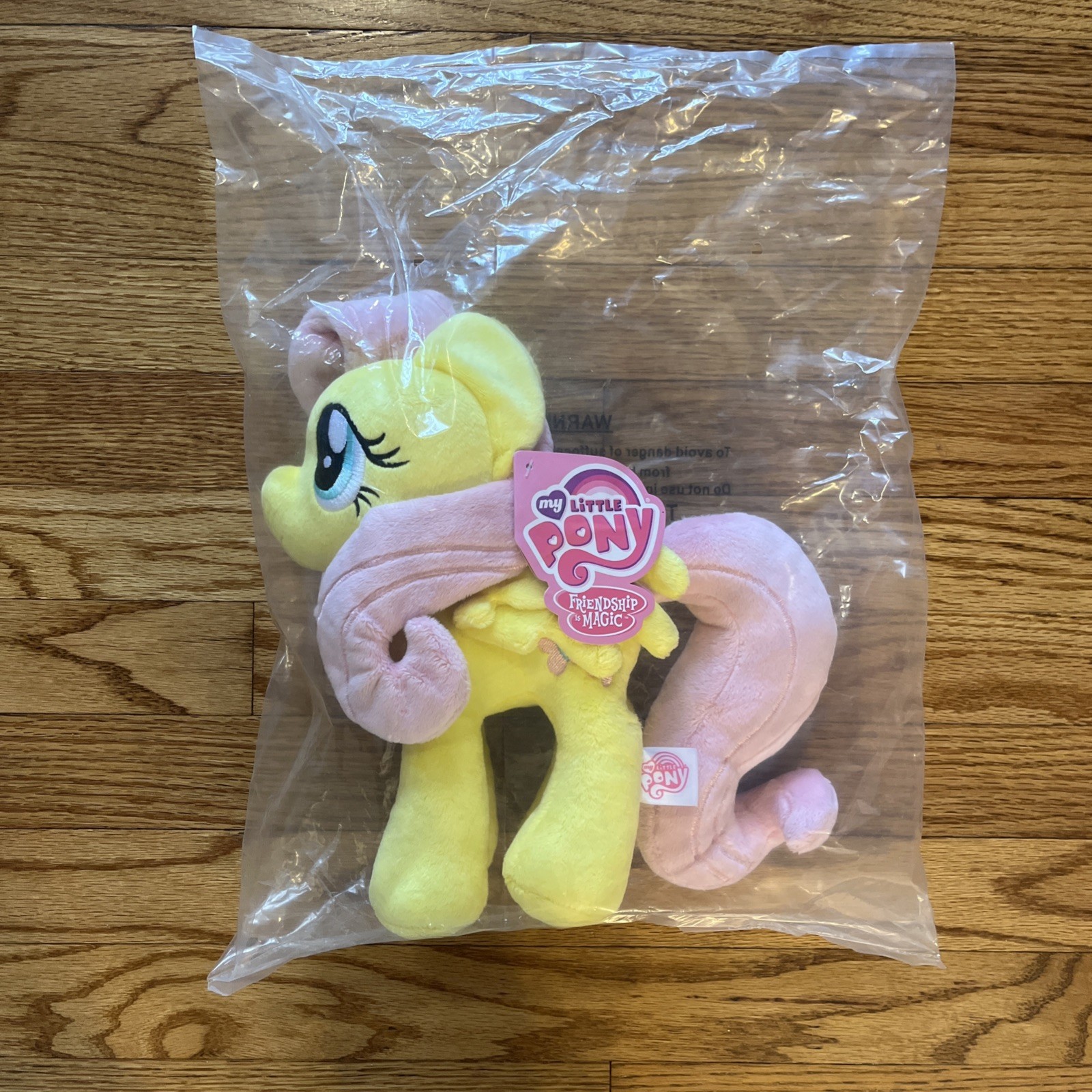 4th Dimension 4DE My Little Pony Fluttershy 11&Prime; Plush POLYBAGGED w/ TAGS