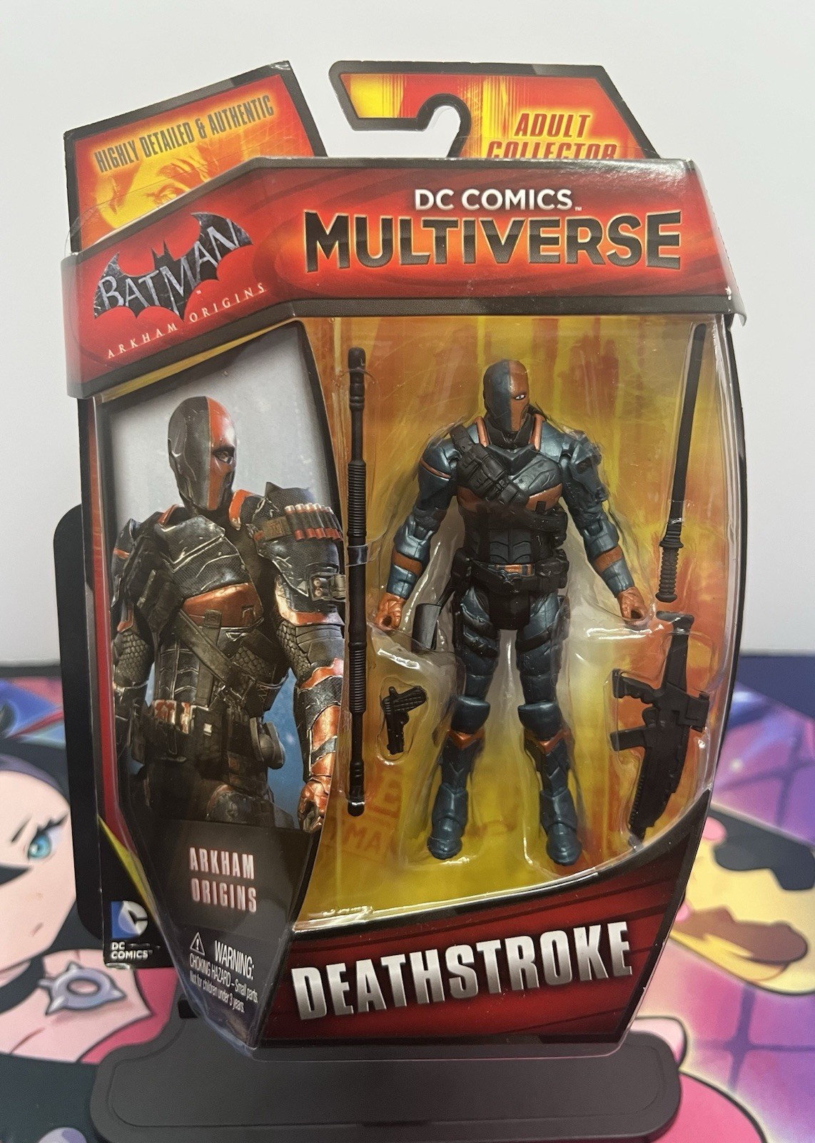 DC Comics Multiverse Batman Arkham Origins – Deathstroke 4 Action Figure