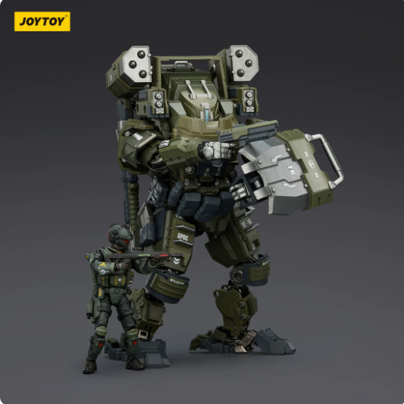 JOYTOY APOC SERIES STORM SURGE HEAVY FIRE ASSAULT MECH 1/25 Action Figures