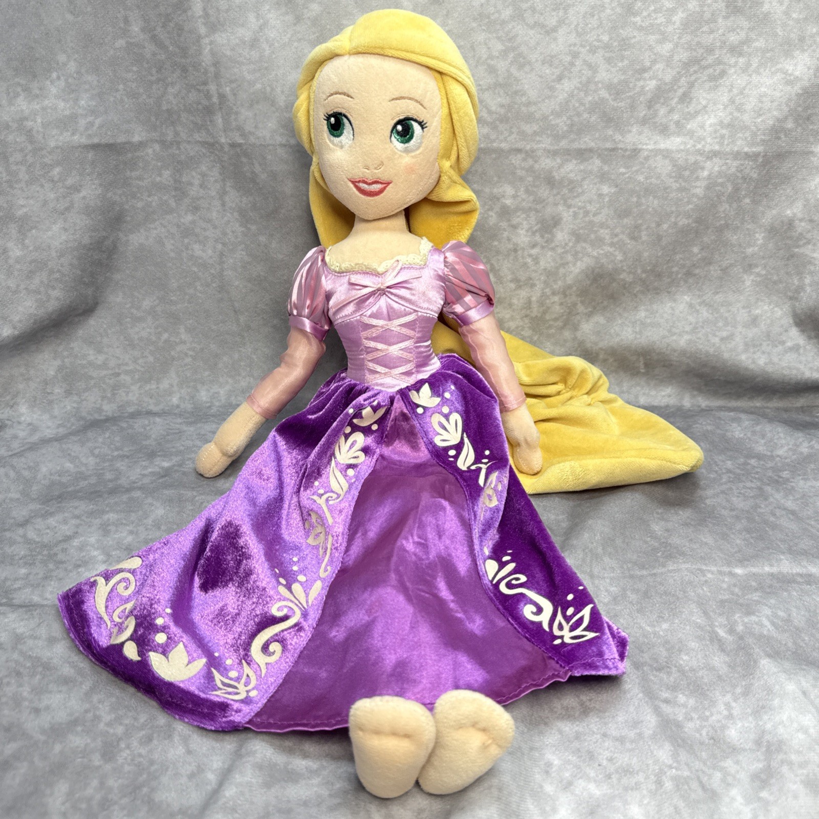 Disney Store Rapunzel Tangled 20” Plush Doll 1st Edition Rare EUC