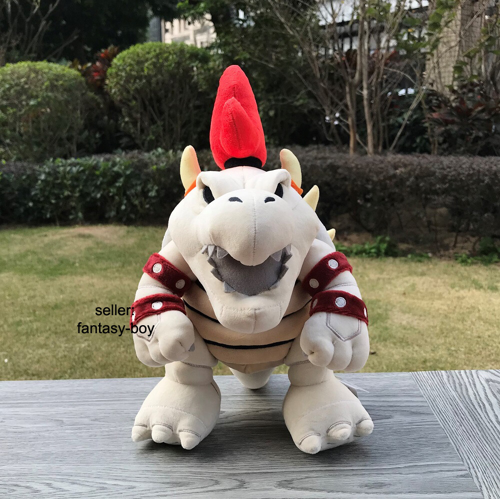 High Quality Super Bros Plush Dry Bones Bowser Koopa 12&Prime; Stuffed Toy Soft Doll