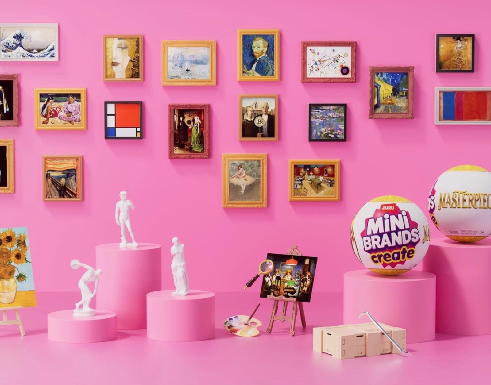 ZURU Mini Brands MASTERPIECES Series *YOU CHOOSE*