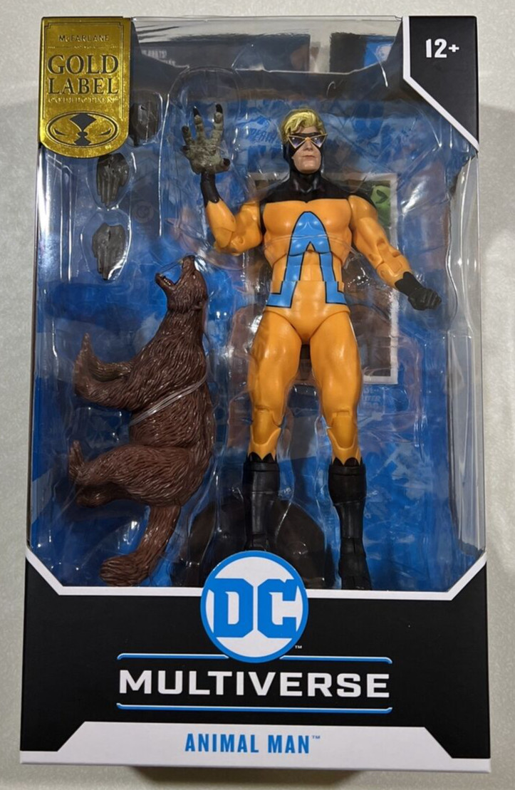 NEW 2024 McFarlane DC Multiverse Animal Man Gold Label Target VHTF