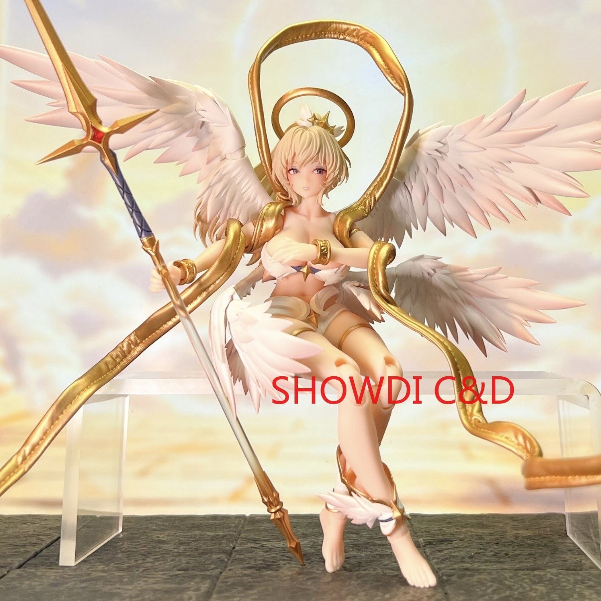 1/12 Custom Wired Ribbon For 6 » Snail Shell Angel Angela Action Figure