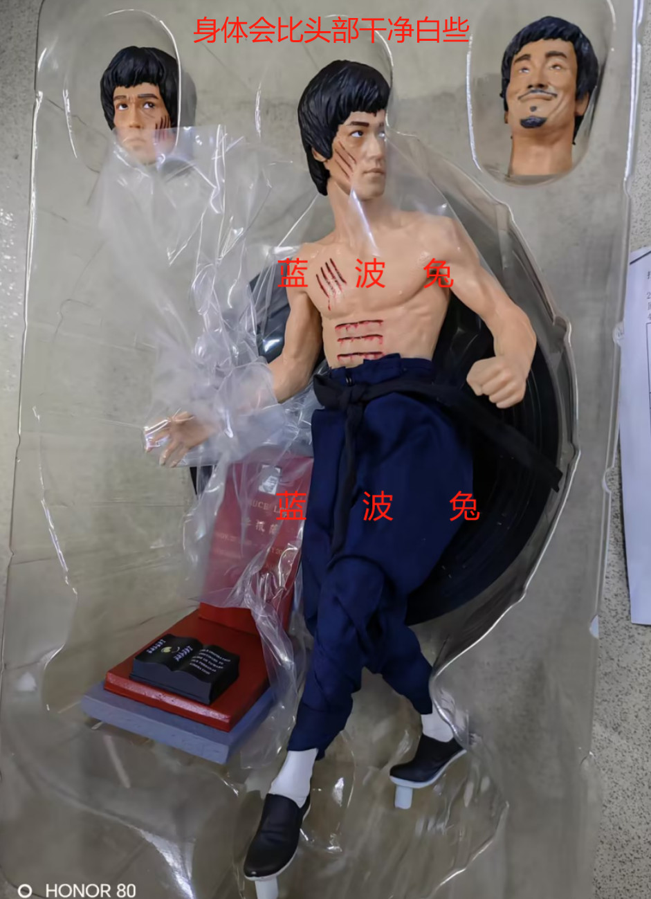 ENTER THE DRAGON Bruce Lee 77th Anniversary Ver. 1/6 Figure Three-headed Statue