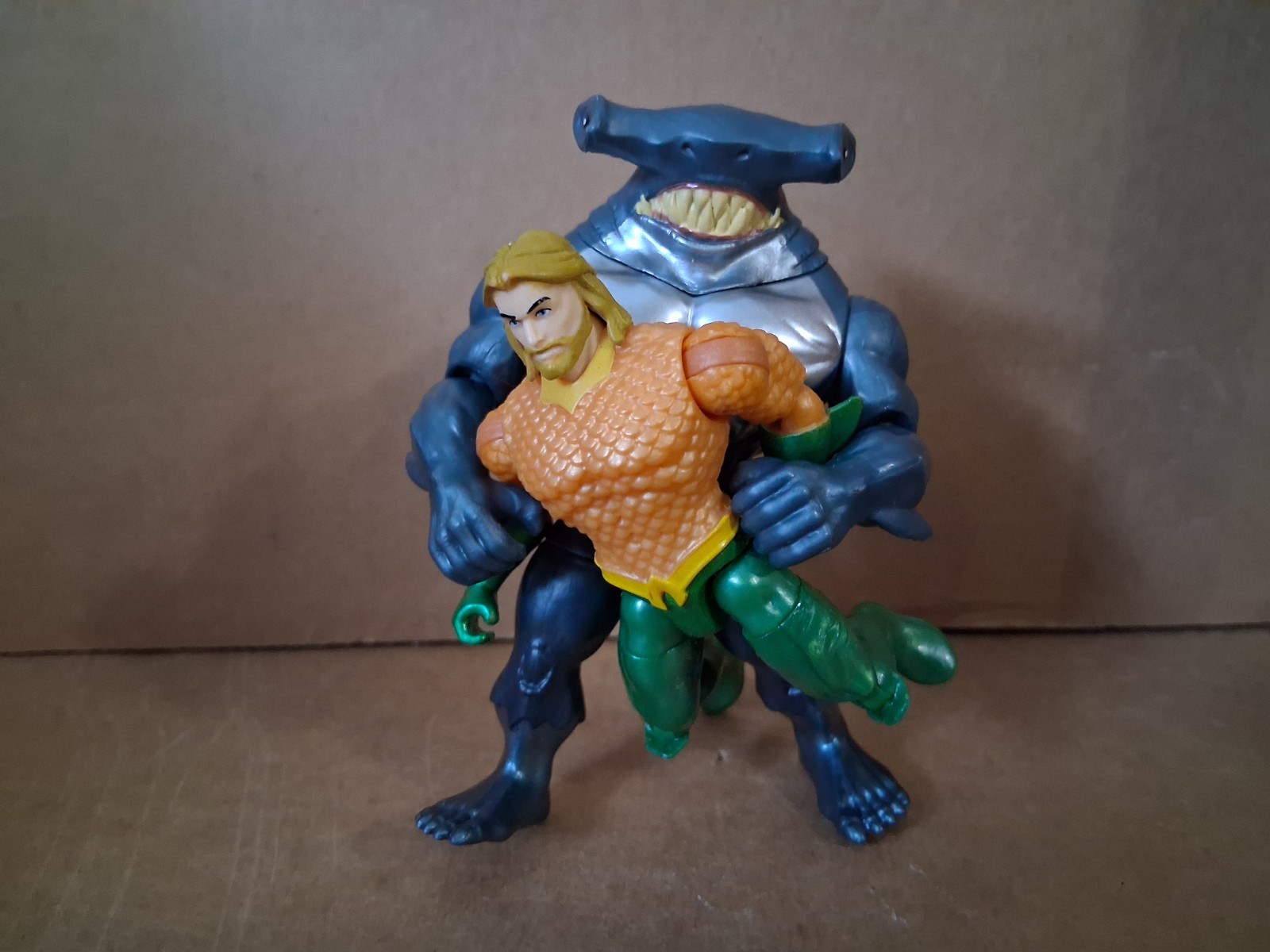 DC Spin Masters Aquaman Vs. King Shark Action Figures