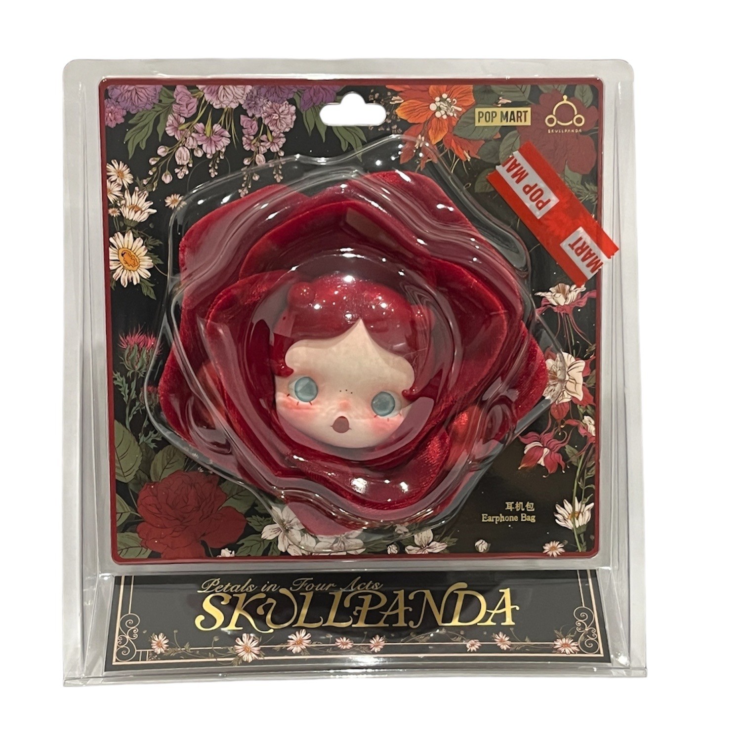 Pop Mart SKULLPANDA Petals in Four Acts Series Earphone Bag – New Sealed