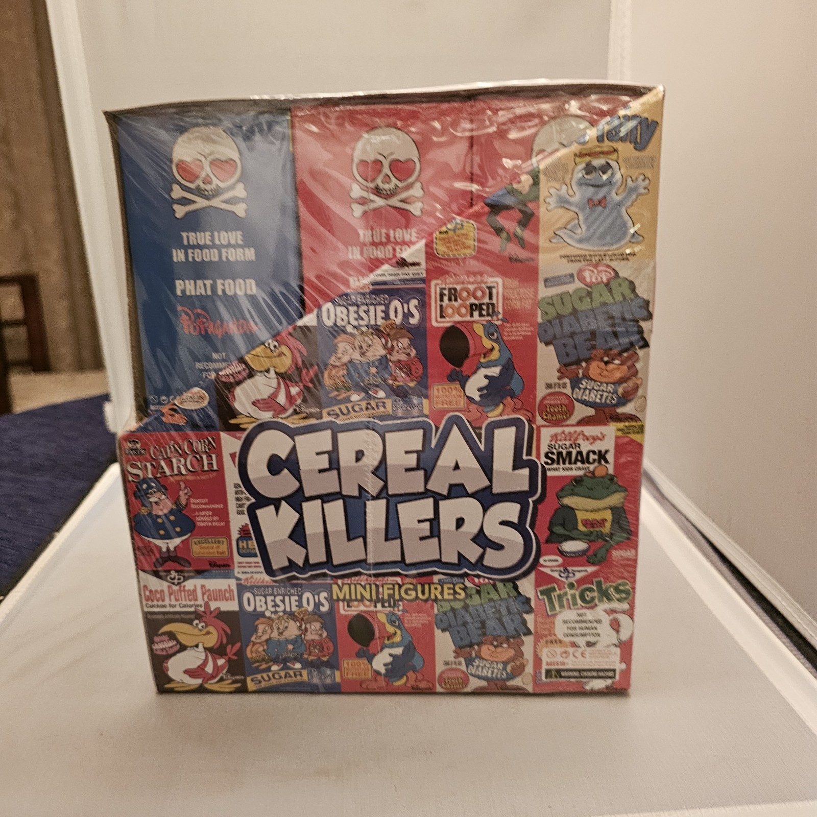 Cereal Killers COMPLETE SET Full Case 12 Vinyl Figures 3” Popaganda Ron English