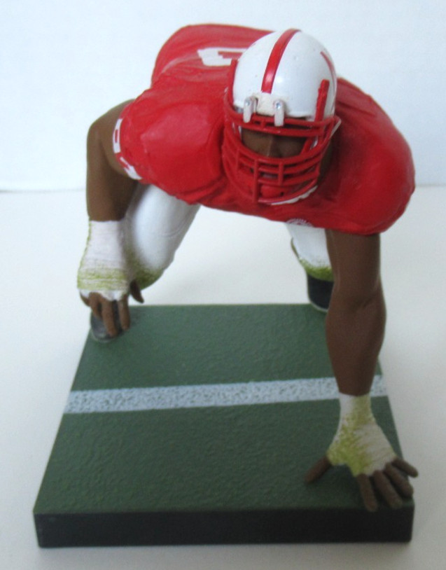 NDAMUKONG SUH MCFARLANE COLLEGE FOOTBALL NEBRASKA LOOSE COMPLETE 6&Prime; FIGURE