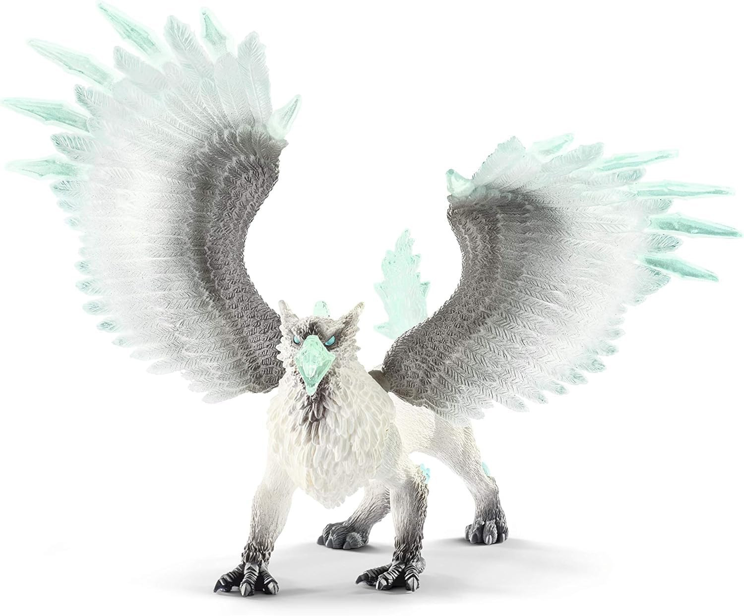 Schleich Eldrador Creatures – 13&Prime; Ice Griffin Toy – Movable Wing Dragon Figure