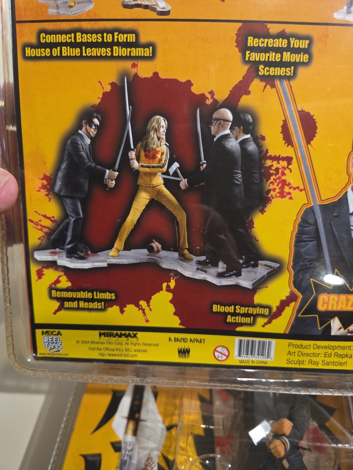 Neca 2004 Kill Bill Series 1 Full Set The Bride Go Go Crazy 88 Fighters NOS
