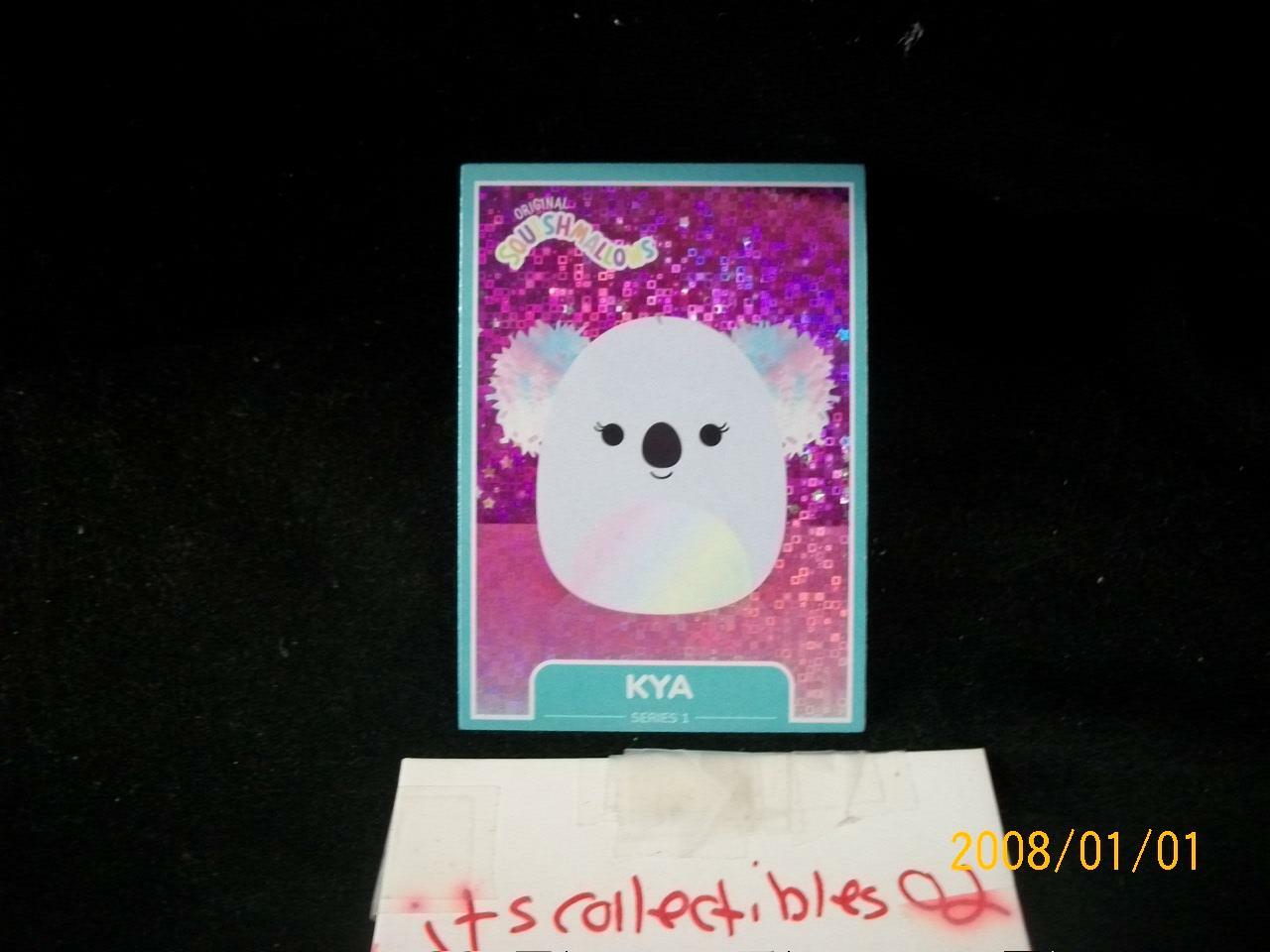 2022 Squishmallows Series 1 #26 KYA Koala Rainbow Holo Razzle Dazzle Card