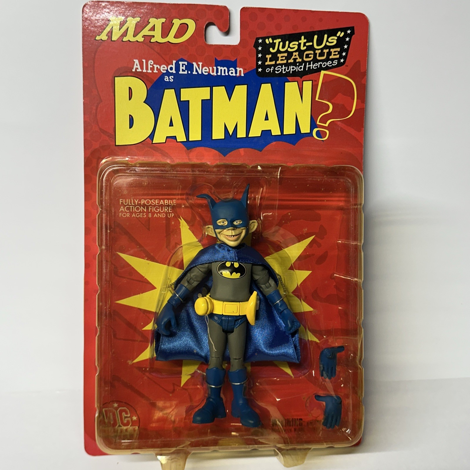 Mad Magazine DC Direct Just Us League Alfred E Neuman as Batman