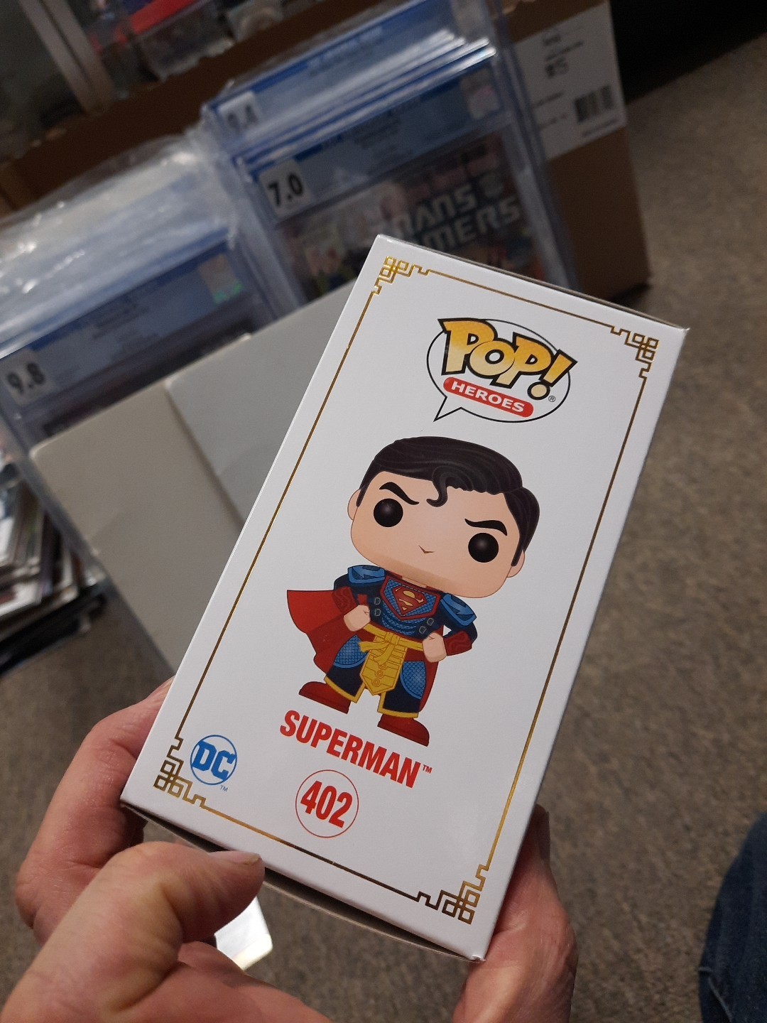 PSA Dean Cain Signed Imperial Palace Superman Clark Kent Autographed 402 Funko