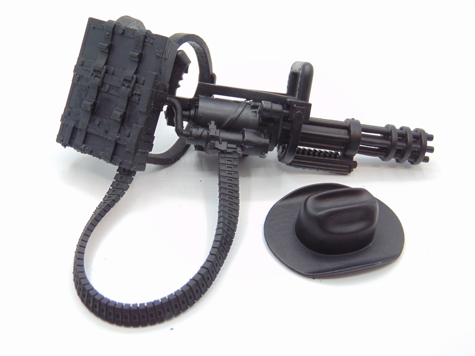 Custom 1:12 Scale M134 Minigun Gatling Rig Set for 6&Prime; GI JOE Classified Figures