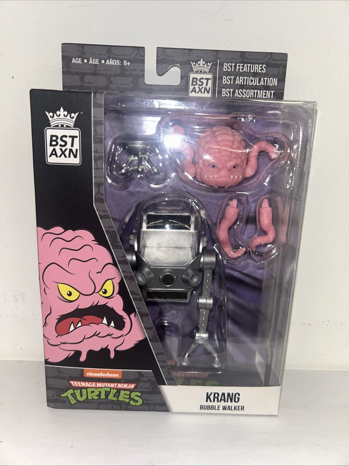 TMNT BST AXN Teenage Mutant Ninja Turtles Krang Action Figure Loyal Subjects