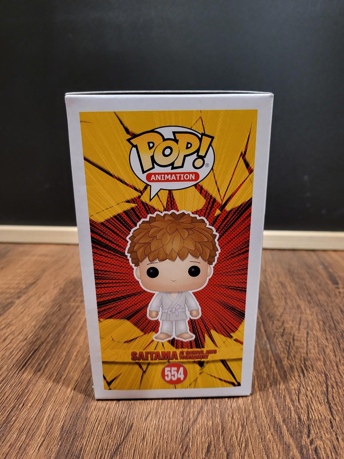 One Punch Man Saitama at Marial Arts Tournament Hot Topic Exclusive Funko Pop