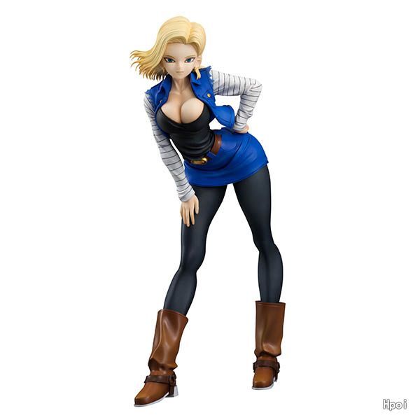 Dragon Ball Gals Android No.18 Ver.I Megahouse Action Figure Statue Box Gift Toy
