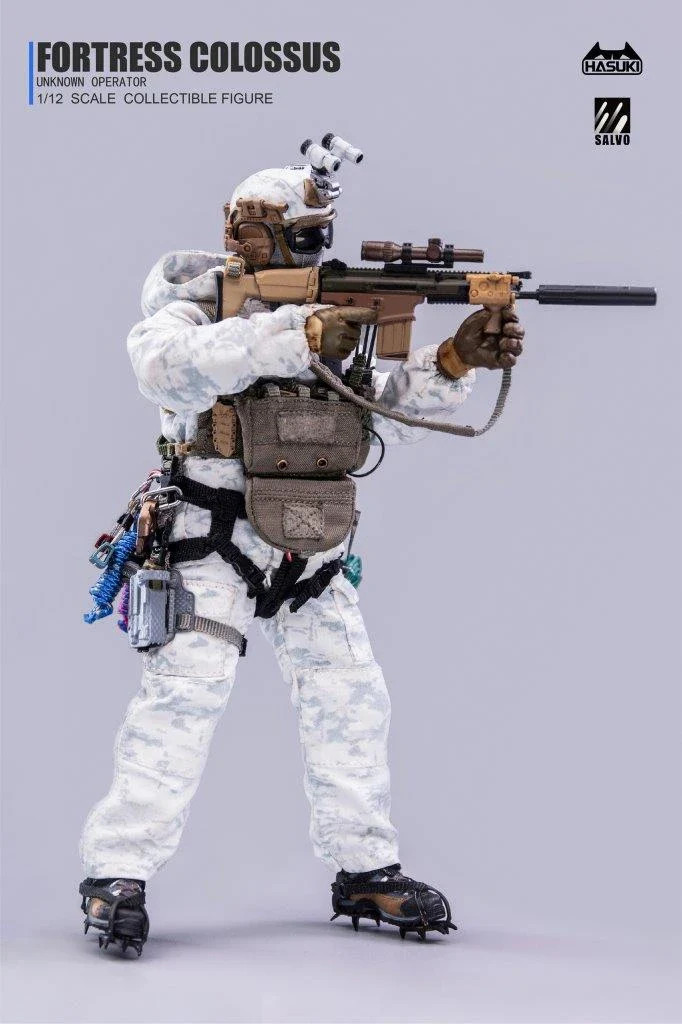 1/12 SCALE – SALVO Black Ops – Unknown Operator – MINT IN BOX