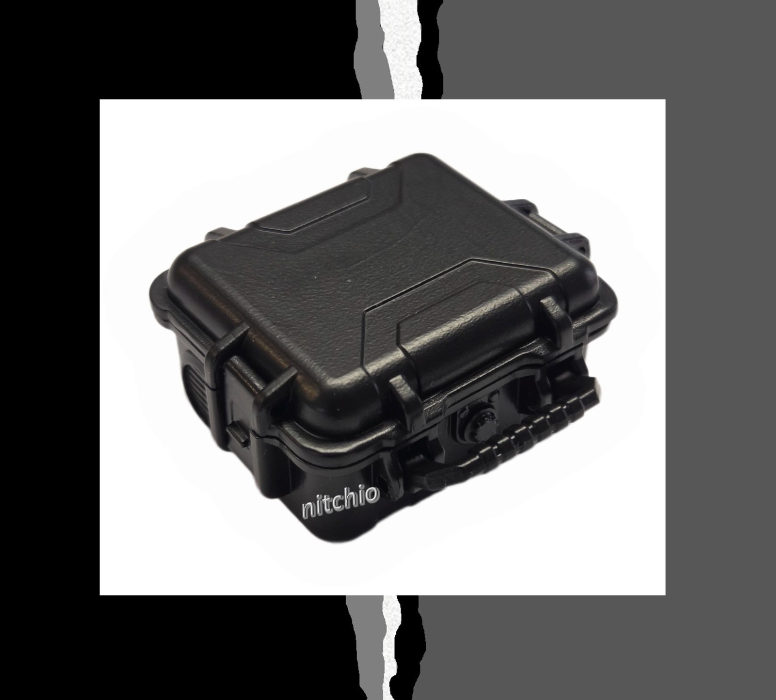 Mezco One:12 Cuzin Eddi & Bella – BLACK CARRY CASE 1/12 Scale Fodder