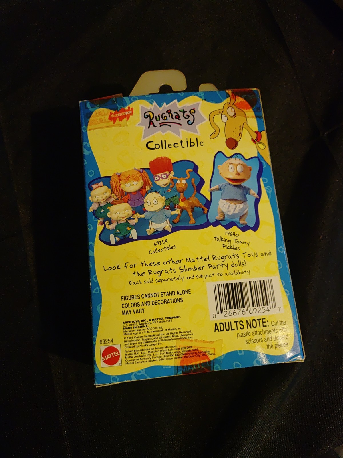 Lot Of 6 Vintage Sealed Rugrats Toys Good Condition