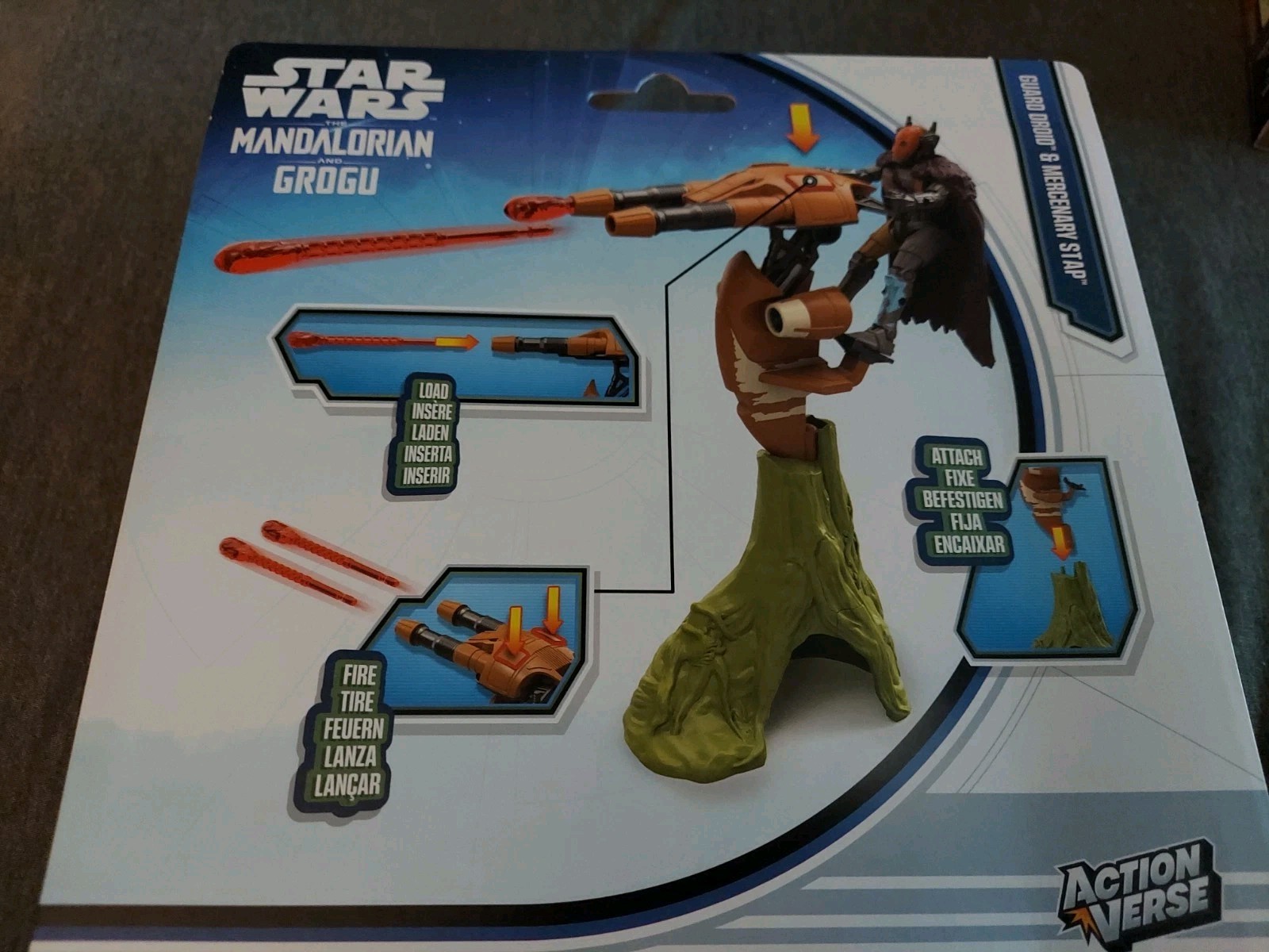 Star Wars ActionVerse Guard Droid & Mercenary STAP