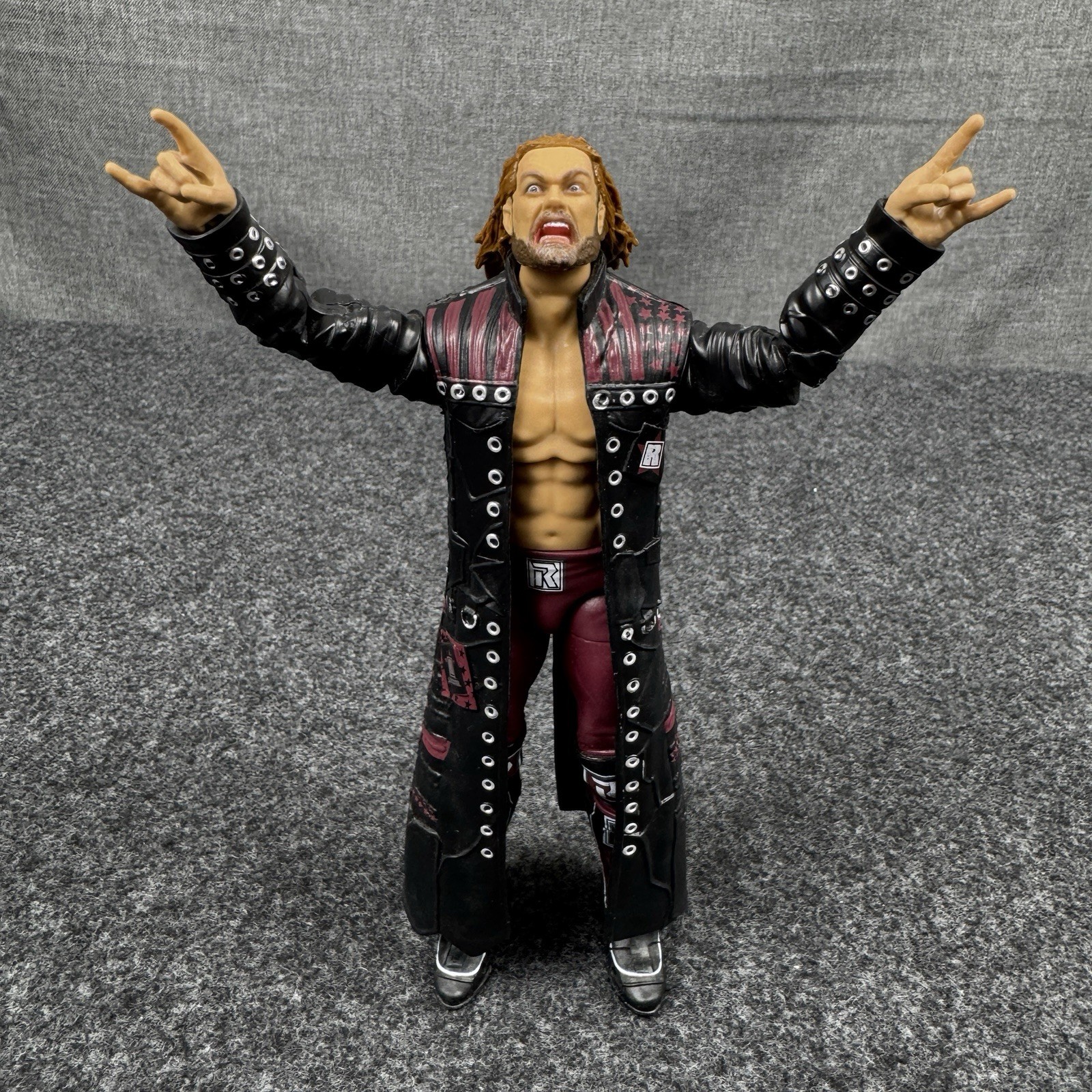 WWE Ultimate Edition Series 8 Edge Action Figure Incomplete w/ Jacket