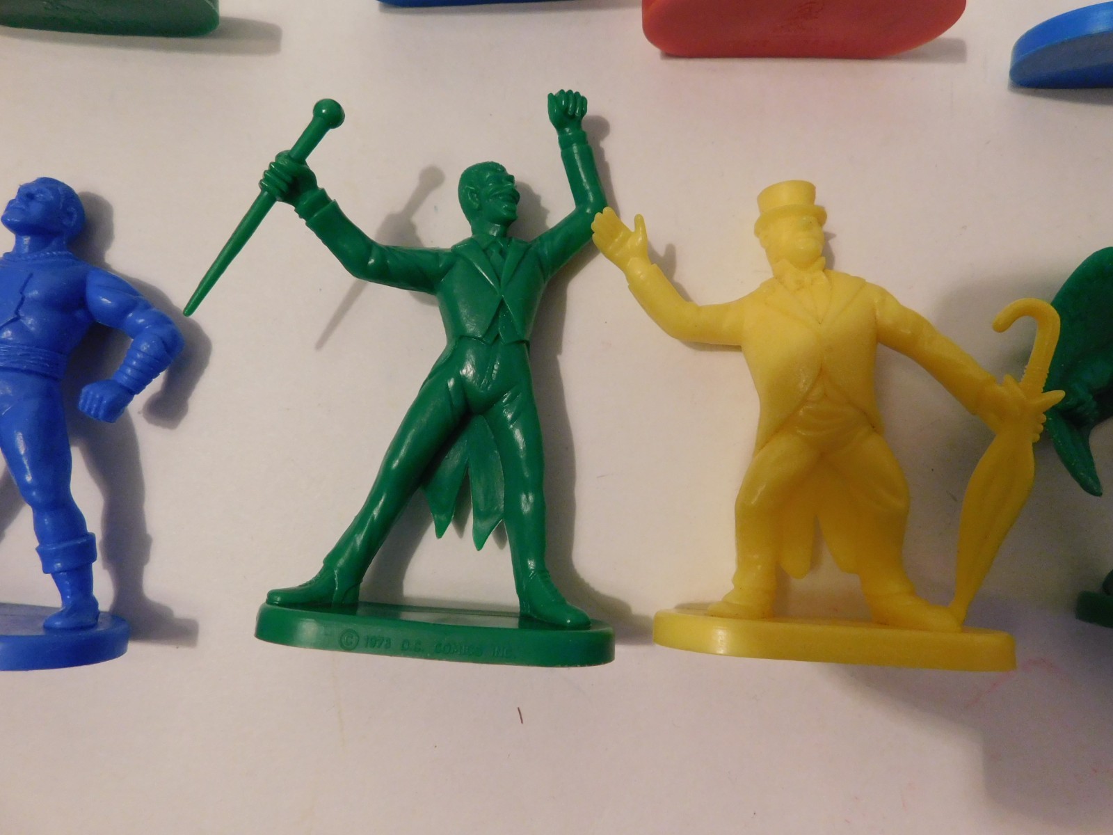 DC Comic Book Figures Brazil Gulliver 1978 Batman Joker Superman Batgirl Lot 10