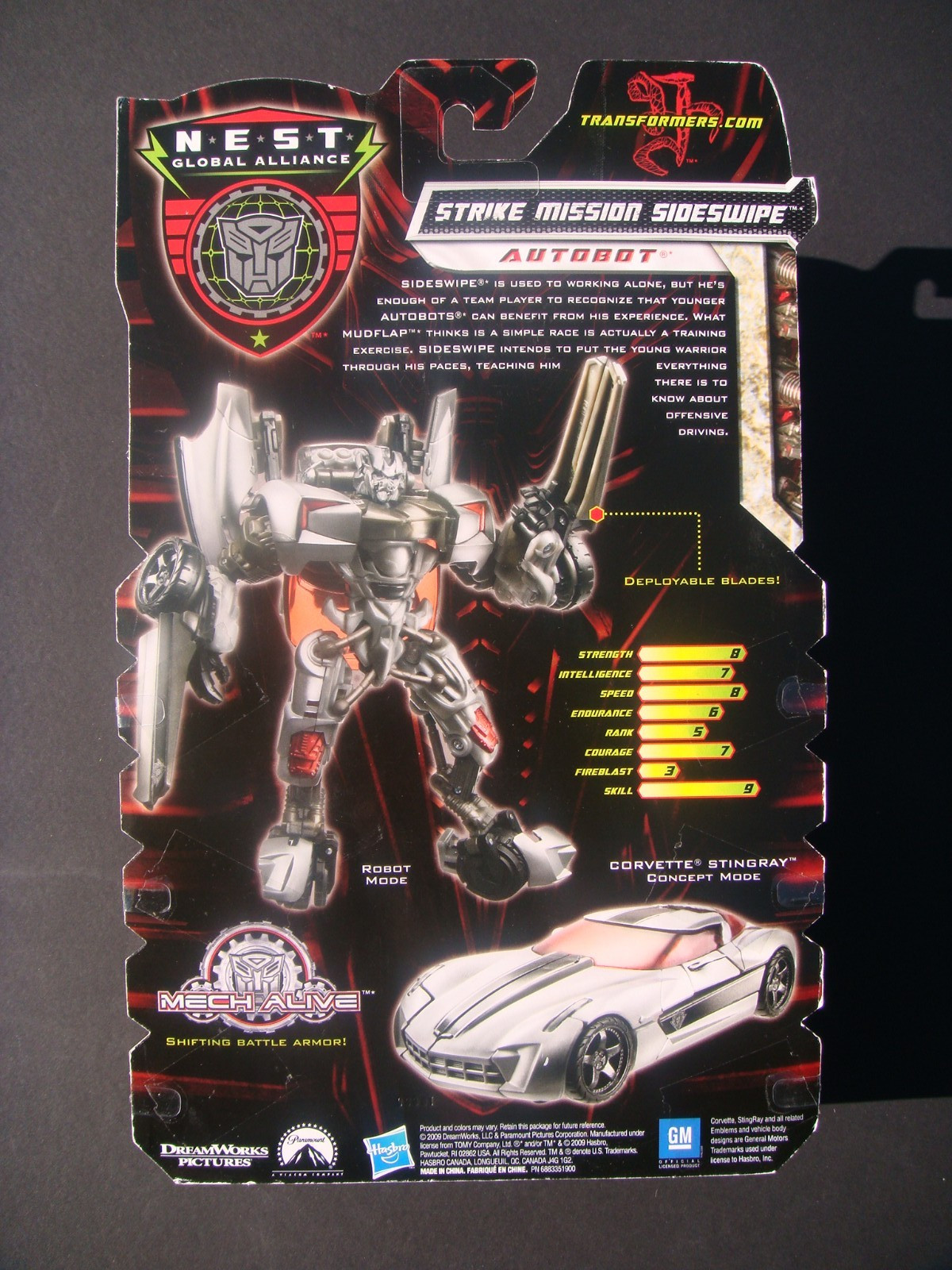 8/11 OPENED* 100% COMPLETE TRANSFORMERS REVENGE OF THE FALLEN NEST DELUXE CLASS