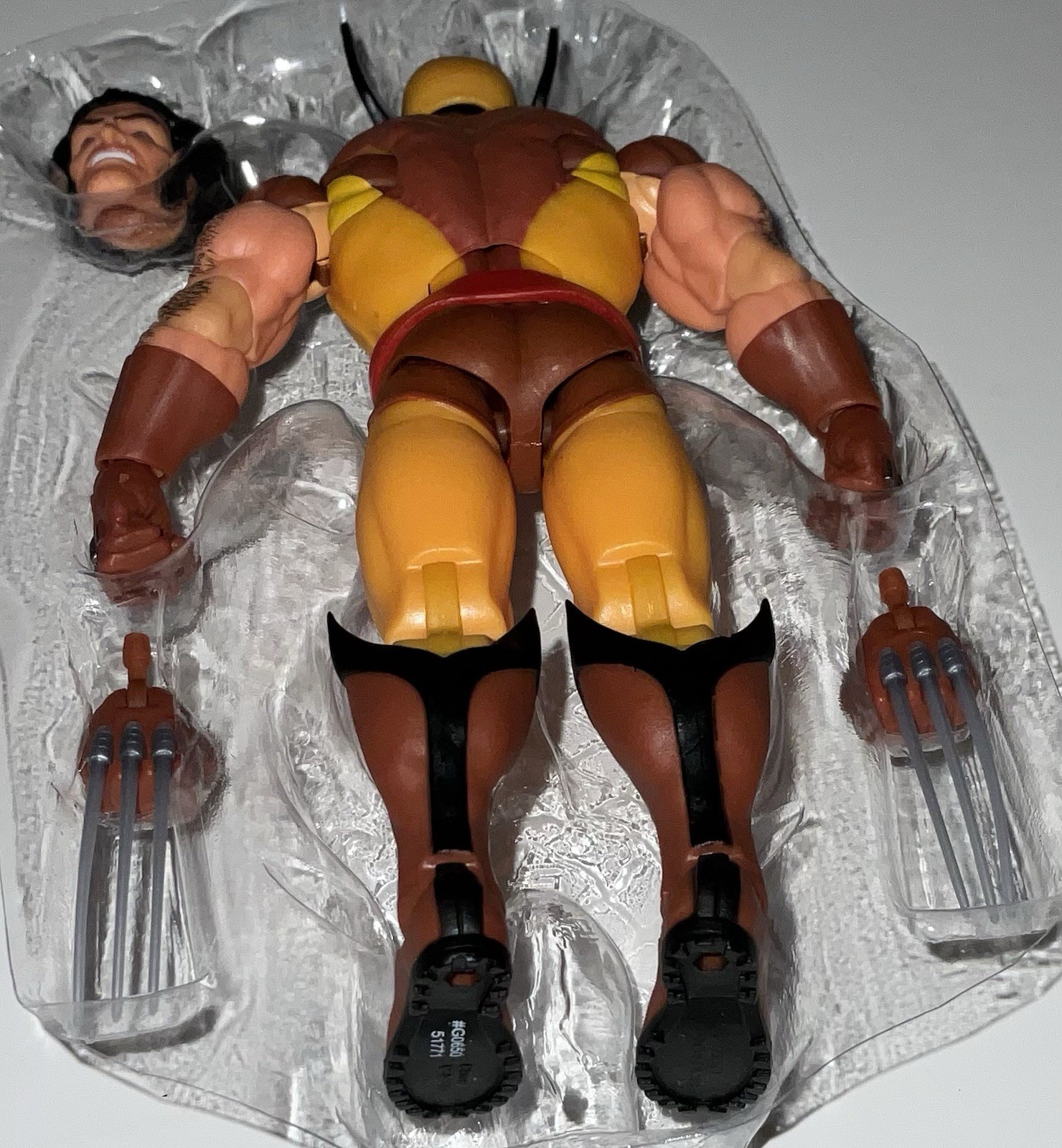Marvel Legends WOLVERINE 6&Prime; Figure XMEN &rsquo;97 Animated Pulse Brown Suit