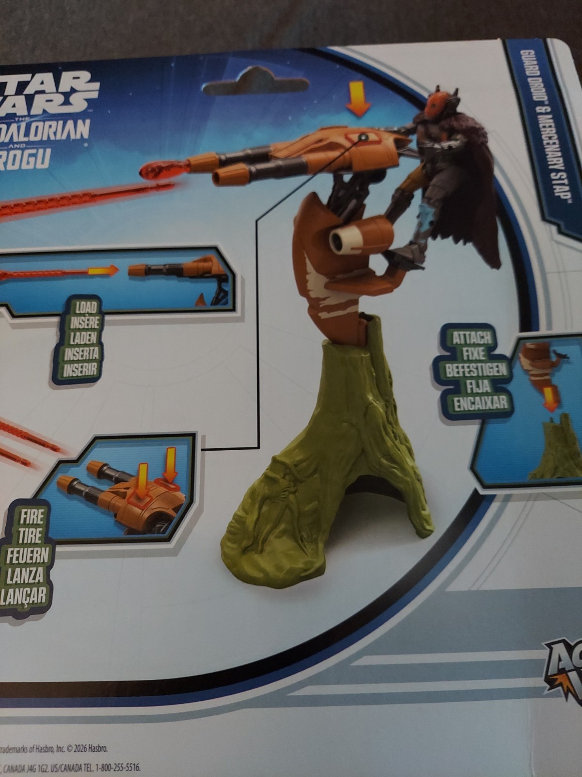 Star Wars ActionVerse Guard Droid & Mercenary STAP