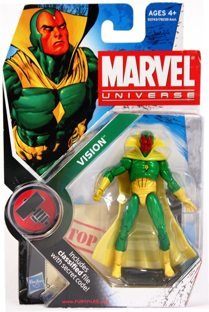Marvel Universe Series 2 Vision Figure #006 – 3-3/4 Inch Action Figure